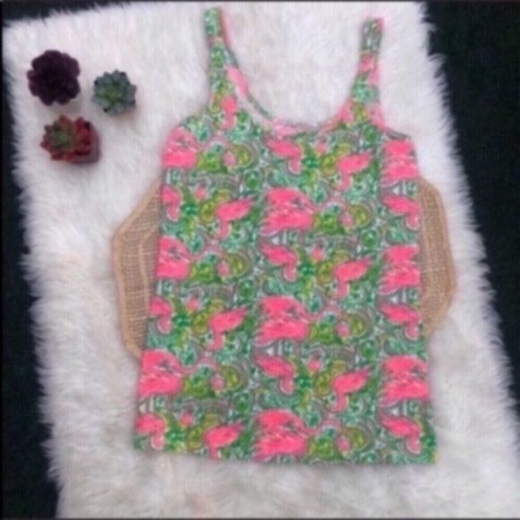 Lilly Pulitzer Hot Wings Tabbie Tank Top - Picture 4 of 11